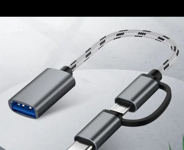 2 v 1 USB prevodníkový kábel