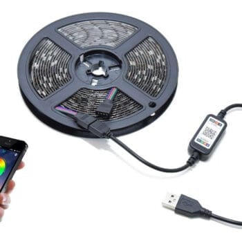 Bluetooth 5m LED pás