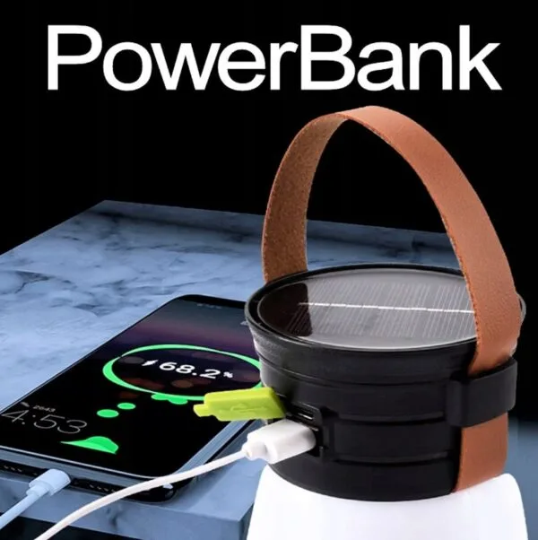 Solárna baterka a powerbanka 2 v 1