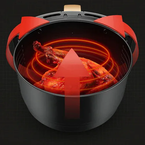 Air Fryer - Teplovzdušná fritéza s digitálnym displejom
