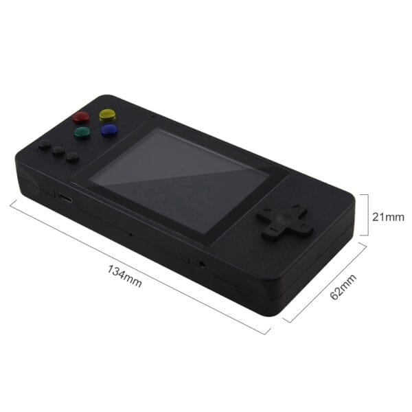 Prenosná mini retro herná konzola s 500 vstavanými hrami