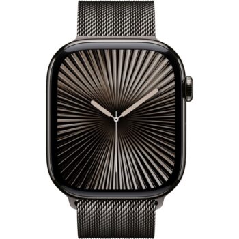 Apple Watch Series 10 Cellular 46mm Bridlicovo šedý titán s bridlicovo šedým milánskym ťahom S/M
