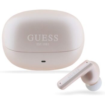Guess Capsule ANC/ENC TWS bezdrôtové slúchadlá ružová