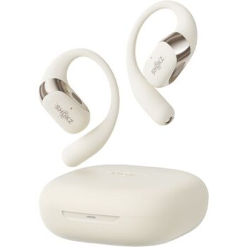 Shokz OpenFit 2 Bluetooth slúchadlá béžové