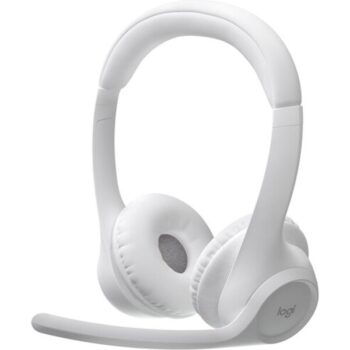 Logitech Zone 300 bezdrôtové slúchadlá biela
