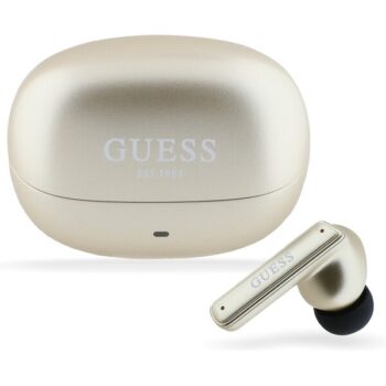 Guess Capsule ANC/ENC TWS bezdrôtové slúchadlá zlatá