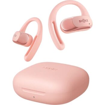 Shokz OpenFit Air Bluetooth slúchadlá ružová