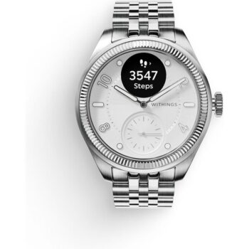 Withings Scanwatch Nova Brilliant Edition 39mm strieborné