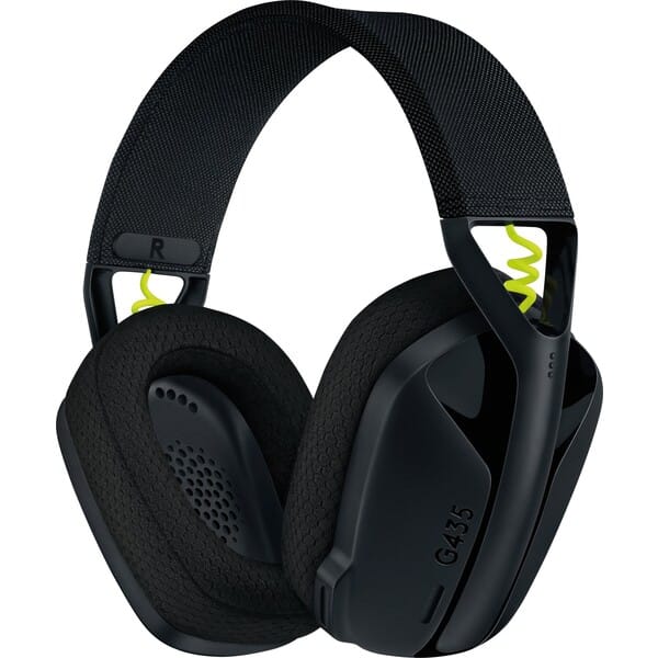 Logitech G435 LIGHTSPEED bezdrôtové herné slúchadlá čierna
