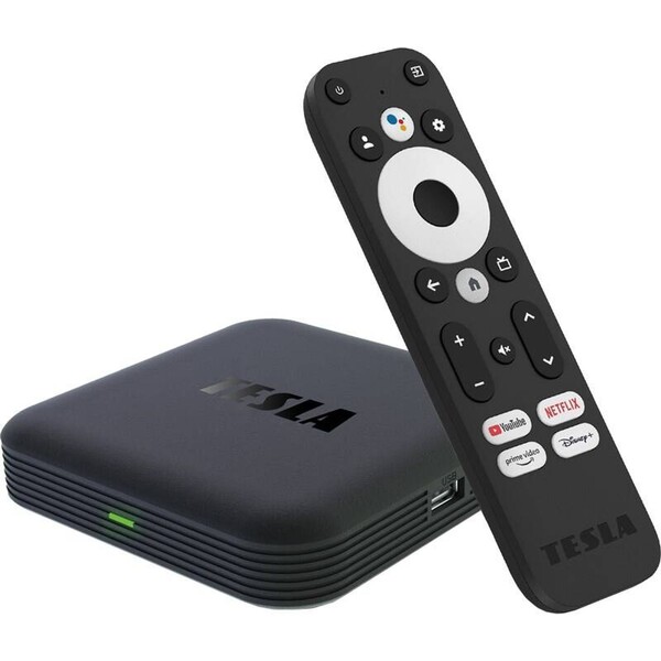 TESLA MediaBox XG600 Google TV UHD multimediálny prehrávač