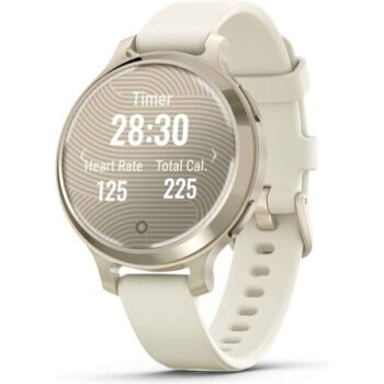Garmin Lily 2 Active Lunar Gold s remienkom Bone