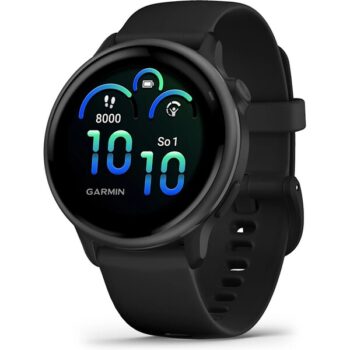 Garmin vívoactive 6 Slate s čiernym remienkom