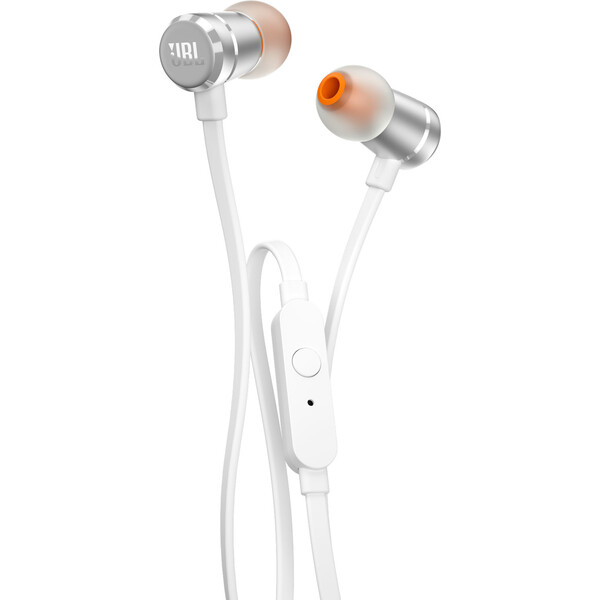 JBL T290 strieborná