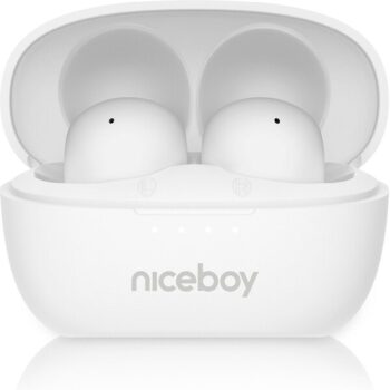 Niceboy Podsie 4 POP Arctic bezdrôtové slúchadlá biela