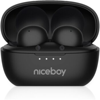 Niceboy Podsie 4 POP Onyx bezdrôtové slúchadlá čierna