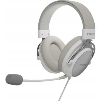 Genesis TORON 301 headset s mikrofónom biely