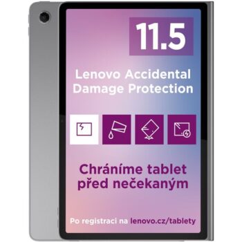 Lenovo Tab Plus 11.5' 8GB/128GB Luna Grey ADP záruka - po registrácii