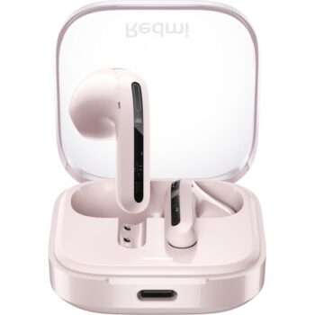 Xiaomi Redmi Buds 6 Active Transparent bezdrôtové slúchadlá ružové