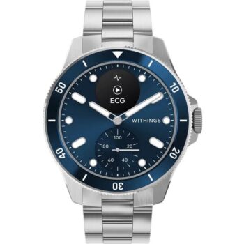 Withings Scanwatch Nova 42mm modré